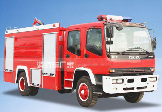 8噸五十鈴FVR水罐消防車價格4