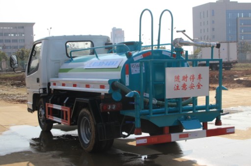 解放藍(lán)牌3噸灑水車高清圖片 解放藍(lán)牌3噸灑水車高清圖片
