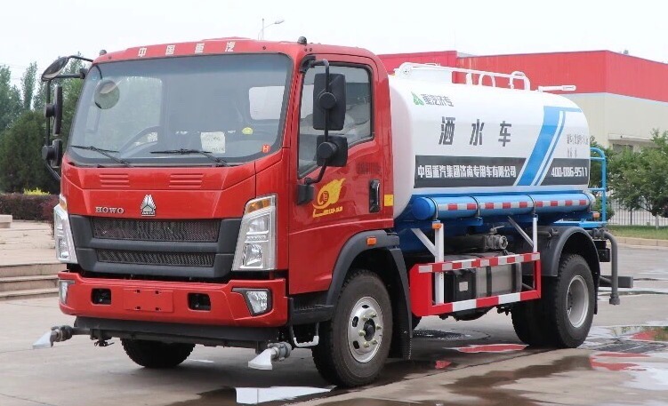 國六重汽HOWO輕卡灑水車圖片 國六重汽HOWO輕卡灑水車圖片