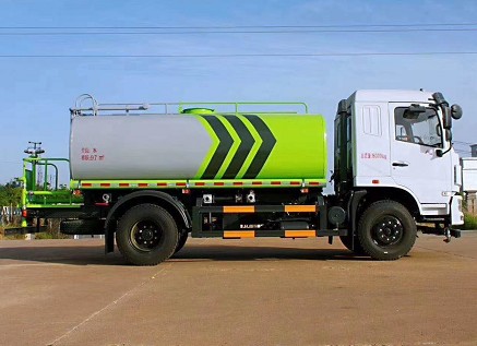12噸灑水車出租一天要多少錢_國六12方東風華神F5綠化灑水車廠家價格3