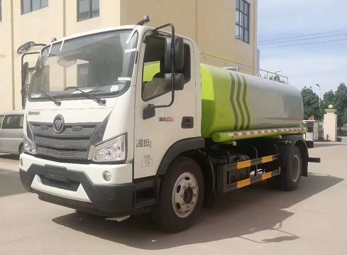 8噸灑水車廠家_國六8噸福田瑞沃ES3綠化灑水車廠家價(jià)格2