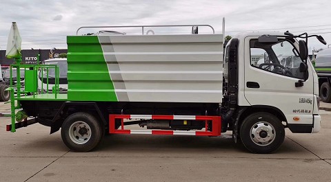 多功能抑塵車多少錢一臺_國六5方-7方福田M3藍牌抑塵車廠家價格3