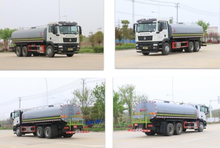 國六重汽汕德卡18方后雙橋灑水車 國六重汽汕德卡18方后雙橋灑水車