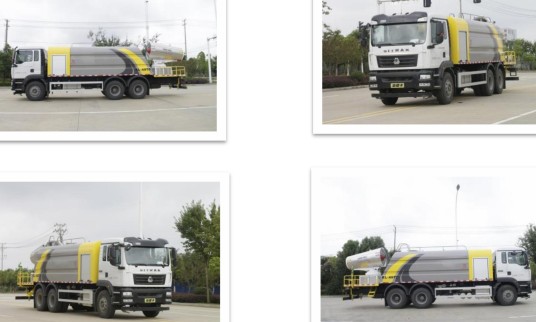 國六重汽汕德卡后雙橋新款多功能抑塵車 國六重汽汕德卡后雙橋新款多功能抑塵車