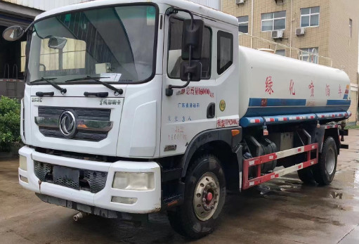 二手15方康機180馬力灑水車_二手東風多利卡d9灑水車2