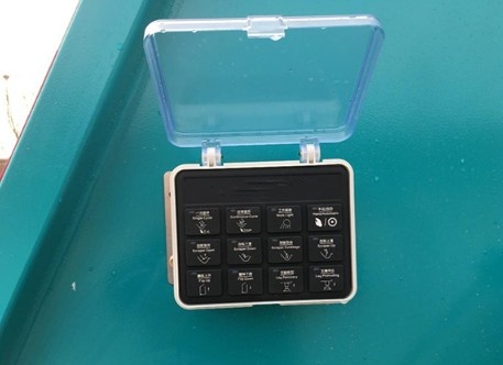 壓縮垃圾車電控系統CNA后硅膠面板/前控制盒 壓縮垃圾車電控系統CNA后硅膠面板/前控制盒